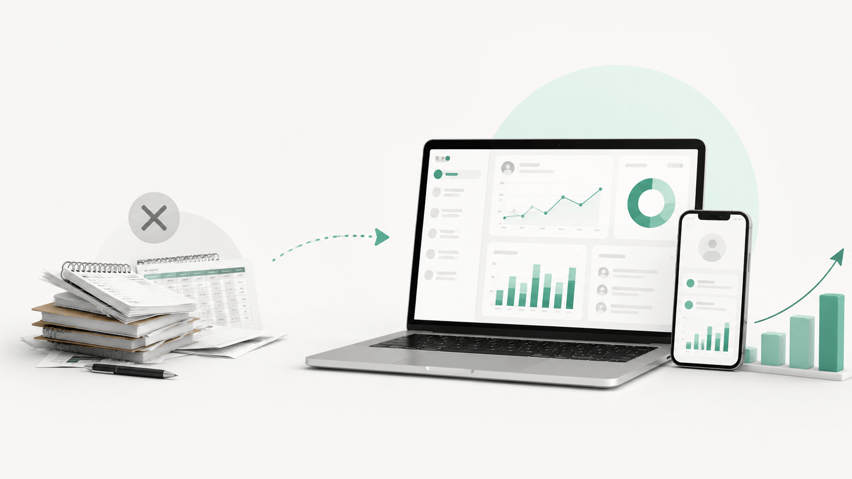¿Controlas tu negocio en Excel o cuadernos? Es hora de dar el salto a un CRM